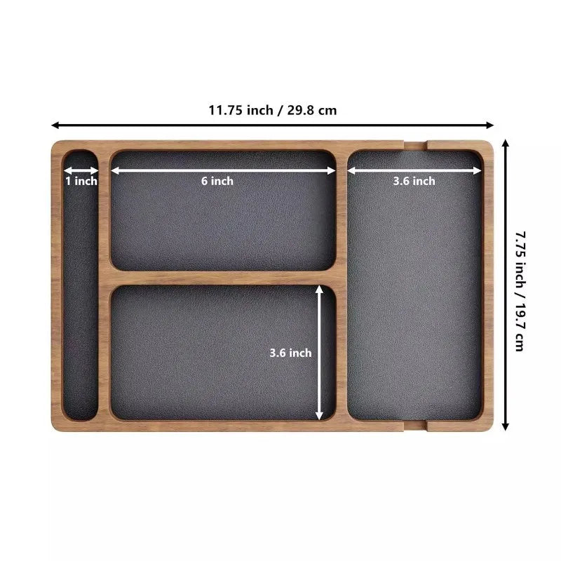 The Solid Wood Valet Tray
