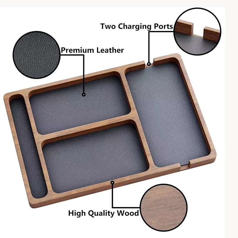 The Solid Wood Valet Tray