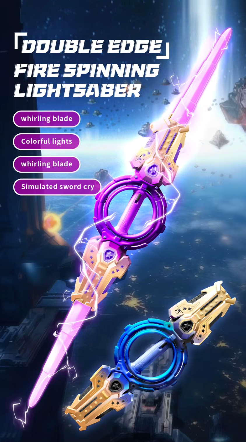 NovaSpin™ Double-Edge Lightsaber