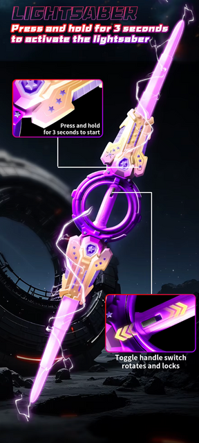 NovaSpin™ Double-Edge Lightsaber