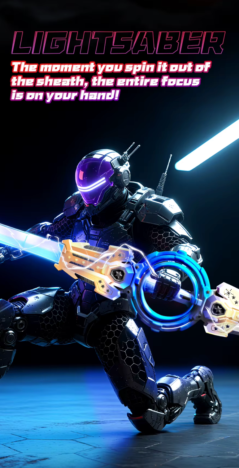 NovaSpin™ Double-Edge Lightsaber