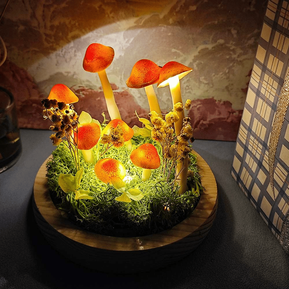 Enchanted Mushroom Lamp