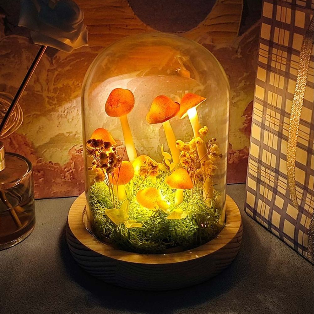 Enchanted Mushroom Lamp