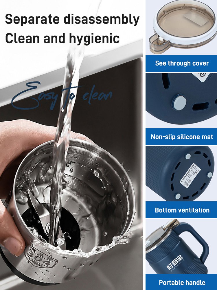 🔥2026 New Arrivals: 50% Off for a Limited Time!⌛Electric Grinding Cup – High-Speed, Large Capacity & Powerful Crushing 🍚📦