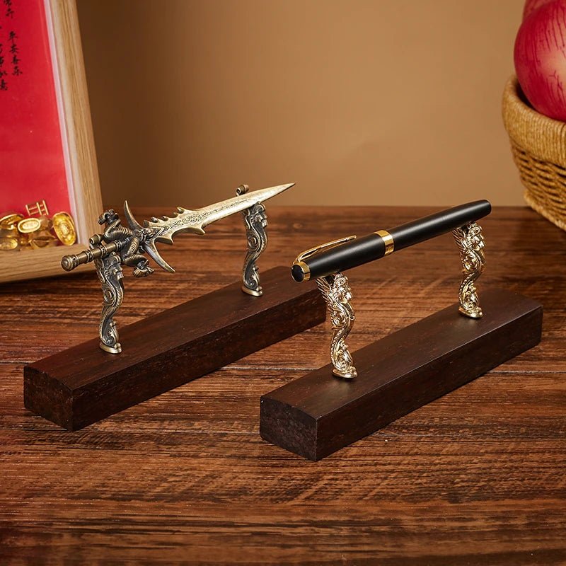 The Solid Wood Pen Rest - mallymu