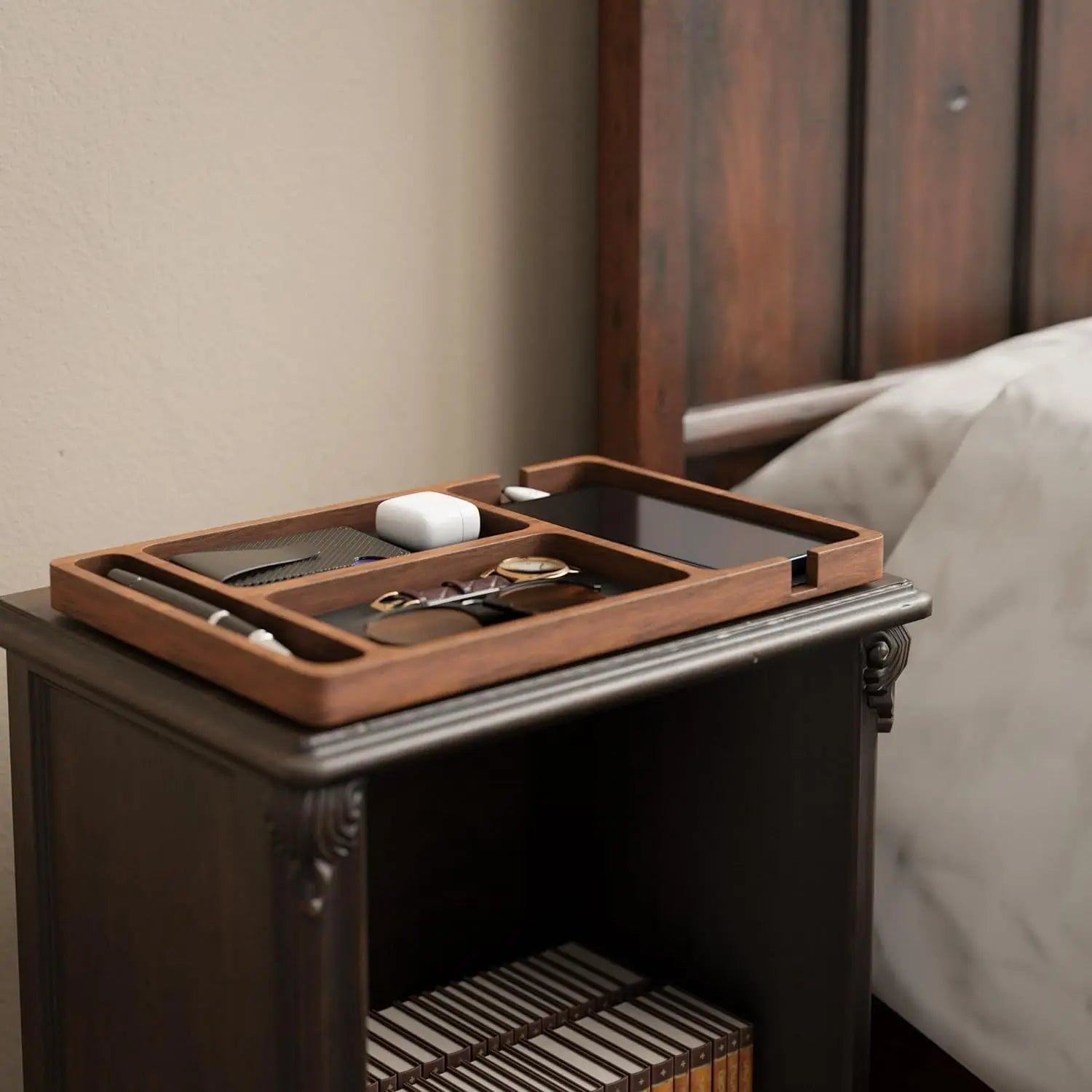 The Solid Wood Valet Tray - mallymu